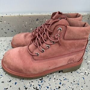 Timberland Kids Pink Boots size 3